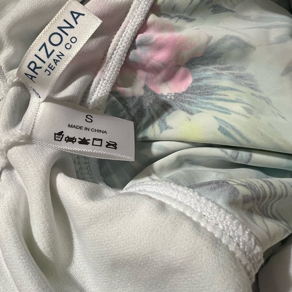 Floral print tankini top size Small - Picture 6 of 7